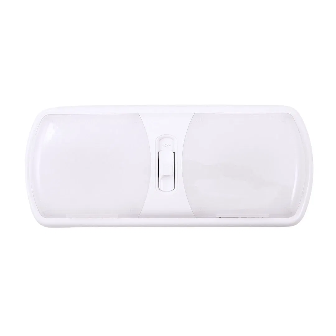 20714N – ARCON Interior Light - LED, LED Ceiling Double Light White Lens 11.56 Inch Length x 4.95 Inch Width Soft Whi...